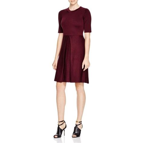 burberry london pleated sweater dress